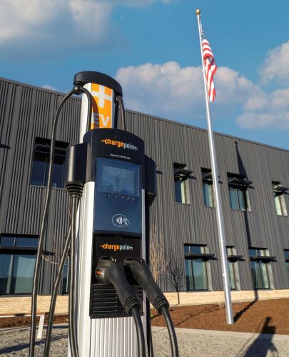 Picture of Commercial Electric Vehicle Charging Station – Carlton Electric